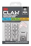 3M Claw Metal Heavyweight Drywall Picture Hanger with Spot Markers - Variety Pack, Self-Adhesive, Holds up to 45 lbs