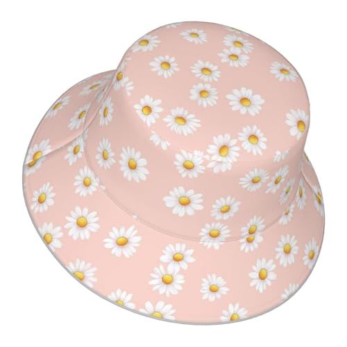 Image of Bucket Hat Double-Side-Wear Reversible Sun Hat Beach Travel Hiking for Women Men