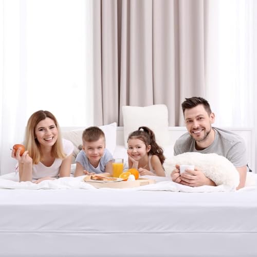 Utopia Bedding Zippered Mattress Encasement King Size (Pack of 10), 100% Waterproof, Dust Mite and Bed Bug Proof Mattress Protector, Absorbent 6-Sided Mattress Cover