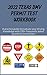 2022 TEXAS DMV PERMIT TEST WORKBOOK: A practice guide to evaluate your driving knowledge with 250+ frequently asked questions and answers (English Edition)