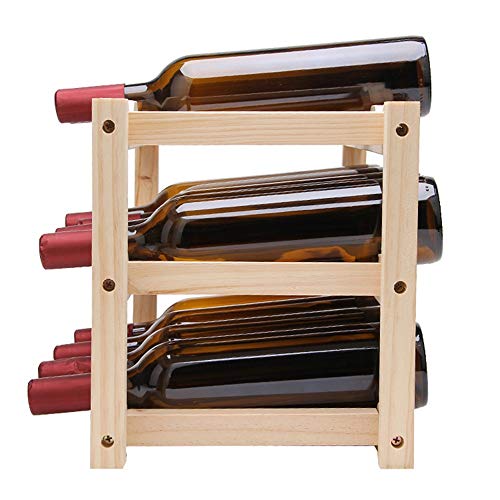 Soporte para 12 Botellas, Diseño Elegante, Blanco miniatura 2