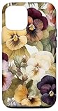 Pansy Watercolor Wildflower Pattern Merch