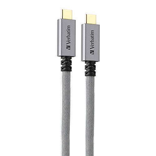 Verbatim Type C to C 3.2 Cable 100 cm Grey; 39.3 Inch