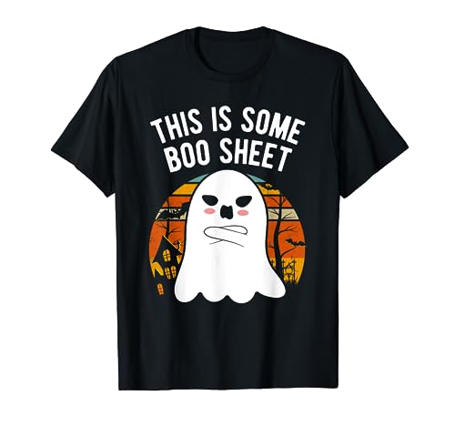 This Is Some Boo Sheet Funny Halloween Ghost Men Women T-Shirt