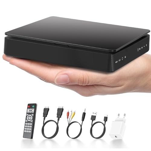 Mini Leitor de DVD HD DC-5V-2AUSB