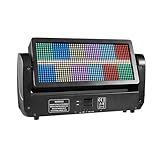 JUNMAN 400W RGBW Led Moving Head Strobe Light DJ Disco Stage Wash Effect Panel Lights