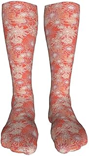 702 Unisex Trainer Socks Flowers Athletic Socks Funky Socks Classic Running Socks For Gifts Climbing 50Cm