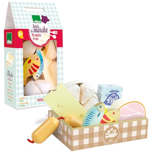 Vilac 8104 Jour de Marche Set de Produits Frais