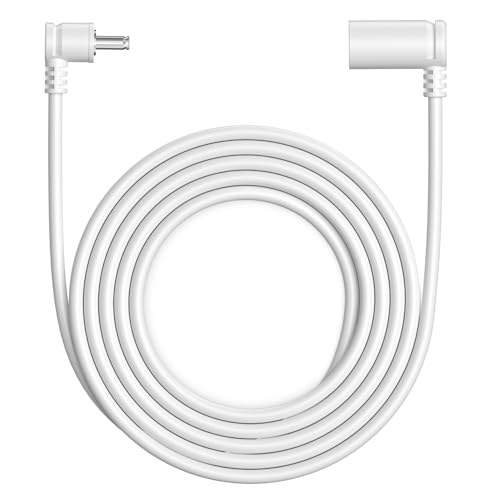 10 ft. Barrel Plug Extension Cable - Compatible with Ring Solar Panel and Super Solar Panel for Cameras