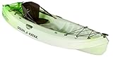 Ocean Kayak Frenzy Sit-On-Top Recreational Kayak, Lime/White