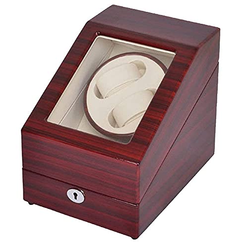 Reloj elegante marco giratorio doble con sistema mute automático y vitrina estanca