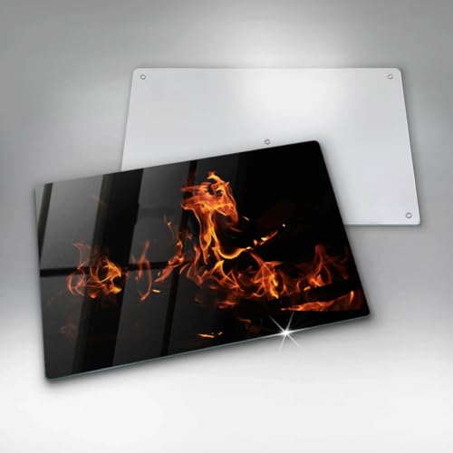 Planche à découper induction 80x52 protection plaque cuisson matériau résistant grand format