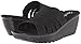 Skechers Cali Women's Parallel-Milk And Honey Wedge Sandal,Black,8.5 M US