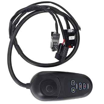 Electric Wheelchair Controller Replacement Joystick 4 Keys Universal Electric Power Wheelchair Controller 50A DC24V