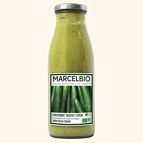 Marcel Bio - Soupe Froide Concombre Menthe et Citron Bio 48cl Cover