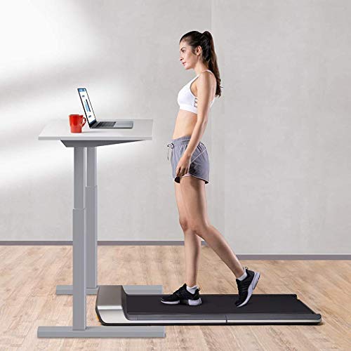 Image of High-End Treadmill Walking Foldable Treadmill Household Running Machine Treadmill with 100 Kg Multifunctional Storage Roll, Fitness Office Area for Quiet