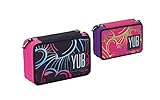 yub- astuccio 3 zip murales girl, colore default, 3b3011803