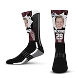 For Bare Feet NHL NATHAN MACKINNON KA-POW! Player Sock Large