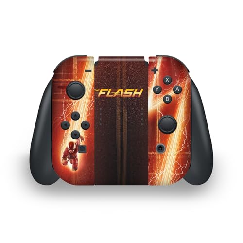 The Flash peau autocollant Nintendo Switch OLED anti-rayures - 5