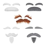 [Largement Utilisé] Cette Fausse Barbe Convient Non Seulement Aux Jeux De Rôle Et Aux Fêtes De Maquillage, Mais Aussi Très Bien À La Photographie, Aux Représentations Théâtrales Et À Diverses Vacances Celebrations.It Votre Organisateur Peutdonner Une Atmosphère Unique Et Amusant.