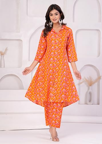 Image of TANISHA Women Co-Ord Set Kurta with Pant Set Outdoor Outfits Wear