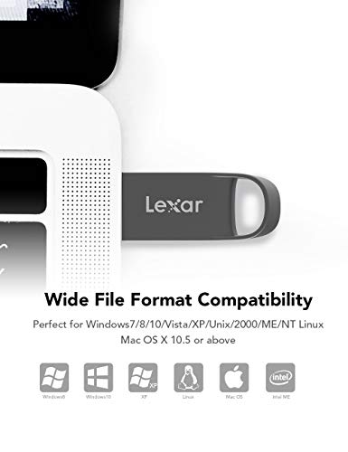 Lexar 64Gb Usb 2.0 Flash Drive, Mini Usb Stick, Udp Thumb Drive, Memory Stick With Zinc Alloy Design, Jump Drive, Pen Drive For Pc/Laptop/Computer/External Storage #TOP4