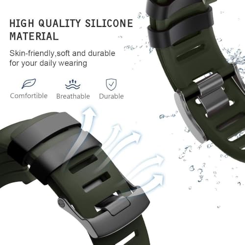 Sangle de remplacement en TPU souple sport avec fermoir robuste - 4