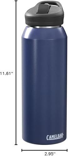 Miniatura 39 de CamelBak Eddy+ Insulated Stainless Steel Bite Valve Straw Water Bottle Desert Sunrise