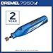 Dremel 7350-PET 4V Pet & Dog Nail Grinder, Easy-To-Use & Safe Nail Trimmer, Professional Pet Grooming Kit - Works on Large, Medium, Small Dogs & Cats
