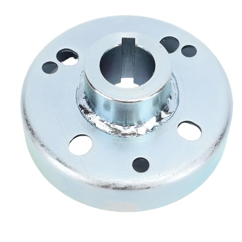 Fawfose 4" High Strength Steel Alloy Brake Drum for 1" Live Axle with 1/4" Keyway for Go Karts Fit for Mini Bikes, Enhanced Stopping Power for DIY Enthusiasts