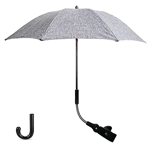 Poussette et soleil ? Protégez votre bébé avec le parasol universel anti-UV
