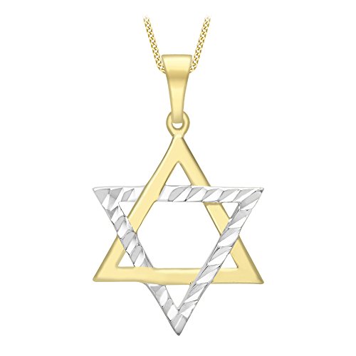 Cadena con colgante de mujer para evitar alergias collar de oro de 9K duradero