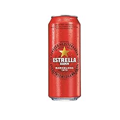 Estrella Damm 24x500ml Can Pack Mediterranean Premium Beer