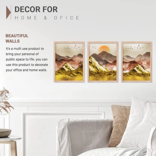 Image of kotart Modern Wall Art Framed Painting for Wall Decoration - Wall Paintings for Living Room, Bedroom - Big Size Wall Painting (Art 7, 13x17 inch)