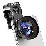 【2025年新版】 APEXEL スマホマクロレンズ HB100U 画質大幅アップ より簡単にピント合わせ 5-11cm焦点距離 挟むだけで簡単 クリップがカメラ突起した機種も対応する 被写体本来の色彩を忠実に再現する スマホでミクロの世界を自由に楽しめる