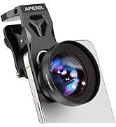 【2025年新版】 APEXEL スマホマクロレンズ HB100U 画質大幅アップ より簡単にピント合わせ 5-11cm焦点距離 挟むだけで簡単 クリップがカメラ突起した機種も対応する 被写体本...