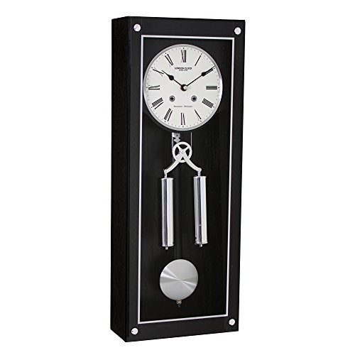 Preisvergleich Produktbild London Uhr - Solid dunkel Holzausführung Pendel Wanduhr