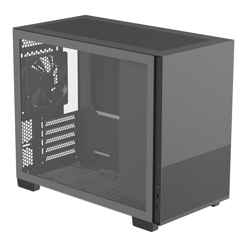 Image of Rosewill Micro ATX Mini Tower PC Case with Pre-Installed 80+ Gold 650W ATX 3.1 Power Supply | 360mm Radiator Support | 1 x USB 3.0 | 1 x USB Type-C | 1 x 120mm PWM Rear Fan | FBM-Z1-650