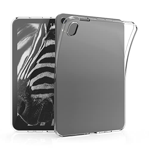 kwmobile Carcasa Compatible con Apple iPad Mini 6 (2021) / iPad Mini 7 (2024) Funda   Ultrafina y Flexible de plástico TPU   Puertos y Botones accesibles   Transparente