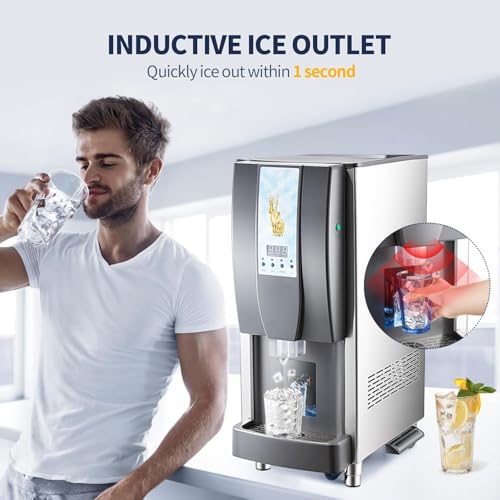 Fabricadora de hielo comercial sobremesa, 175 lbs/24h miniatura 6