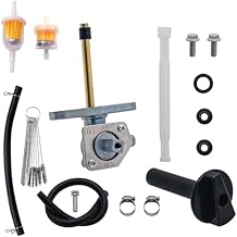 Rancher 350 Fuel Valve Petcock Tank Switch Fit for Honda 420 Recon 250 Foreman 400 450 FourTrax Foreman Rubicon 500 TRX250 TE/TM TRX350 400 420 500 Replace 16950-HN7-003 16963-HM8-000ZA