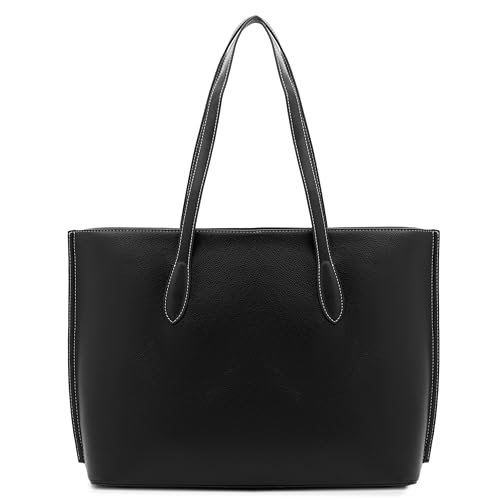 Image of Miraggio Sandra 13 Inch Laptop Tote Bag For Women Office Use | Office Tote Bag With Zipper Closure | Stylish Totes