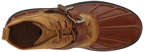Image of POLO RALPH LAUREN Men's Suede Leather-Oslo Low mid Cut Boot Fashion