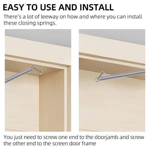 Image of TonGass RV Screen Door Spring Kit for RV Screen Door