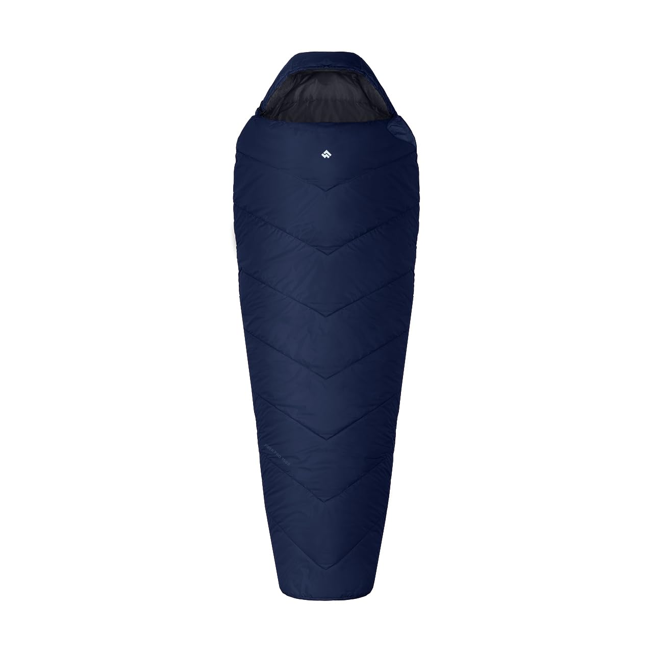 Alpinus - Śpiwór dla dorosłych Fiber Pro 1500, śpiwór, 215 x 80 cm, lekki śpiwór z dwukierunkowymi zamkami błyskawicznymi, śpiwór typu mumia z kompresowaną osłoną, śpiwór kempingowy