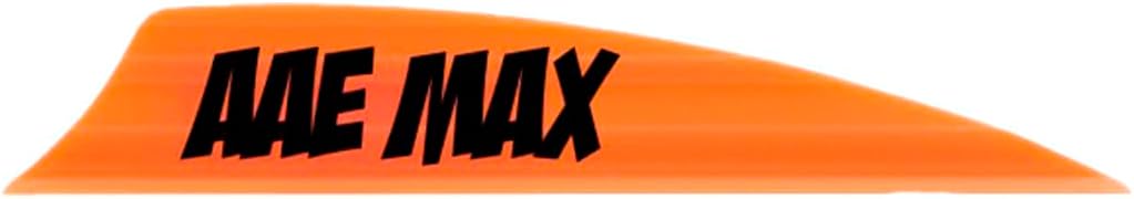 AAE Max 2.0 Shield Cut Vanes Fire Orange 50 pk.