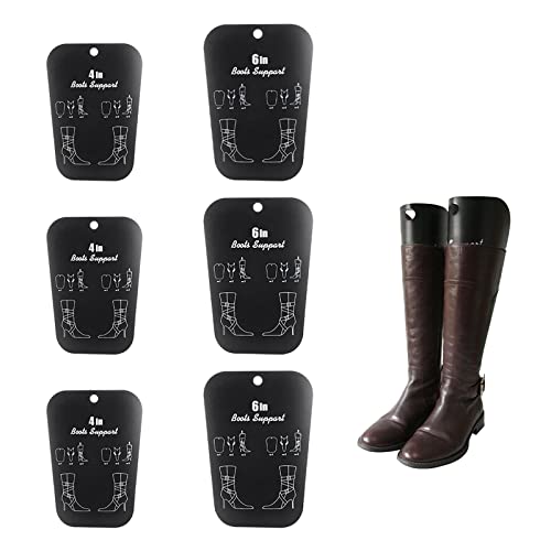 Embauchoirs à Bottes,Feuilles Supports de Bottes,Support Manchon de Botte Embauchoir,Shaper de Bottes,Support de Chaussure Réutilisable,Bottines Embauchoir,Support de Bottes Hautes,Unisex,6Pcs Cover