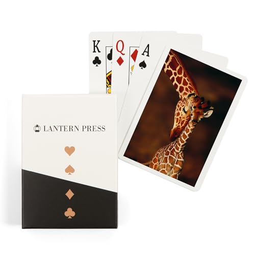 Baraja Póker Giraffe and Calf 52 Cartas
