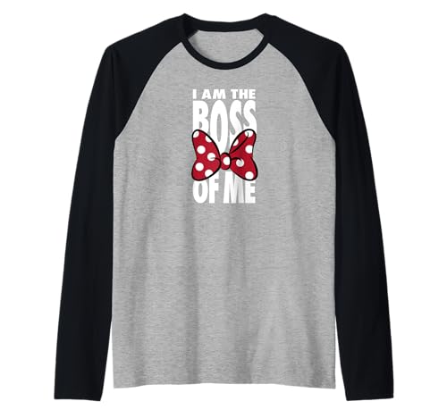 Minnie Rock the Dots Boss Lady Raglan haut de baseball Disney pour femme