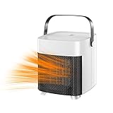 BXzhiri Portable Space Heater, Electric Heater Fan Room Space Heater Air Heating Winter Device Wall...